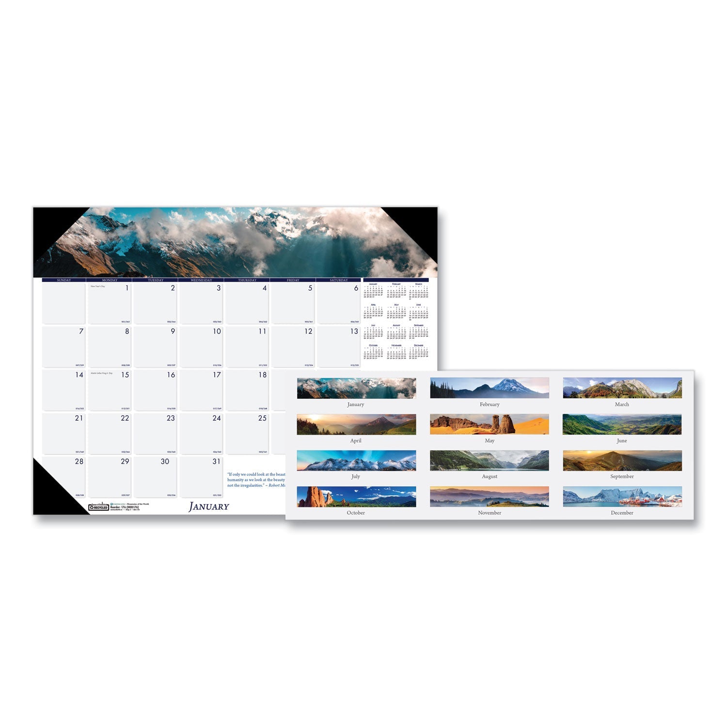 house-of-doolittle-earthscapes-recycled-monthly-desk-pad-calendar-num-hod176_1